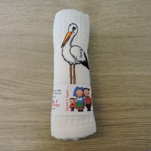 Torchon nid d'abeille J&S