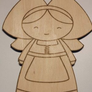 Alsacienne à colorier