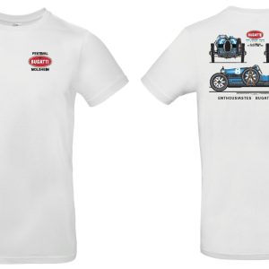 Tshirt blanc Festival Bugatti type 35