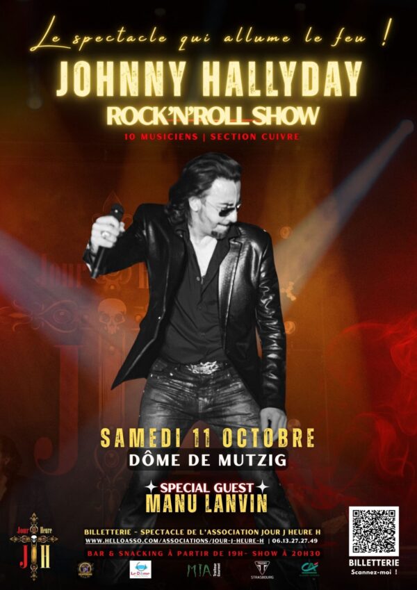 Affiche du concert au Dôme 11/10/2025
