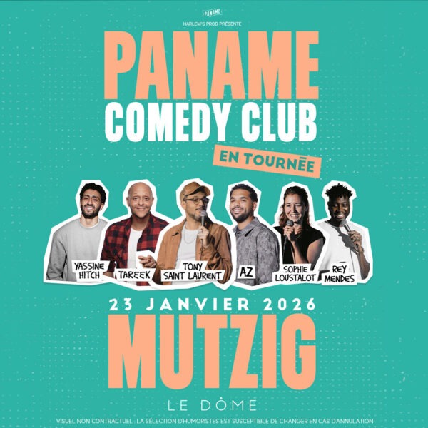 Paname comedy club le 23/01/2026 au Dôme de Mutzig