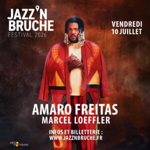 Jazz n'Bruche Amaro Freitas & Marcel Loeffler Trio 10 juillet au Dôme de Mutzig